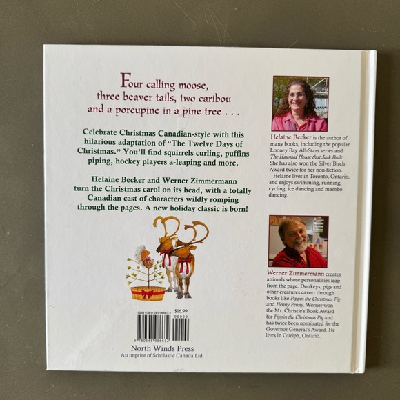 NWT A Porcupine in a Pine Tree Hardcover Children’s Book - Picture 2 of 4